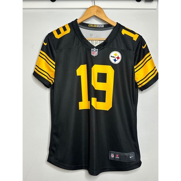 Nike JuJu Smith-Schuster #19 Pittsburgh Steelers NFL Jersey - Women's - Picture 1 of 4
